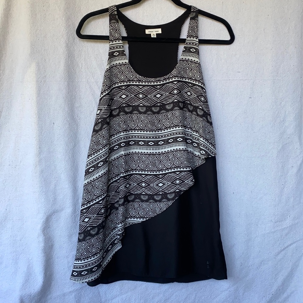 Silence + Noise black and white dress